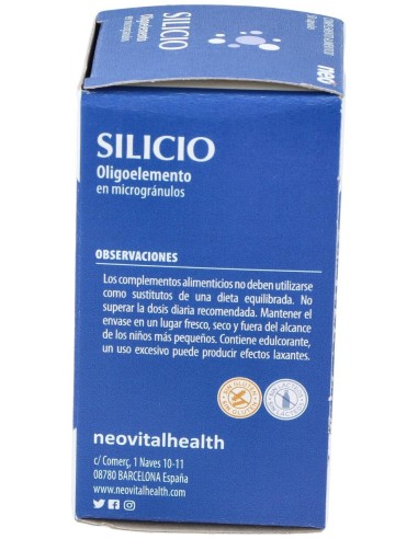 Silicio Microgranulos Neo 50Cap.