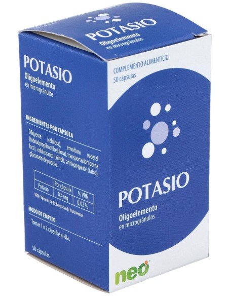 Potasio Microgranulos Neo 50Cap.