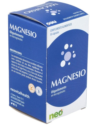Magnesio Microgranulos Neo 50Cap.