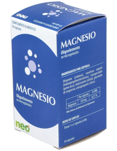 Magnesio Microgranulos Neo 50Cap.