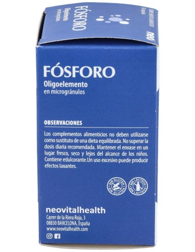 Fosforo Microgranulos Neo 50Cap.