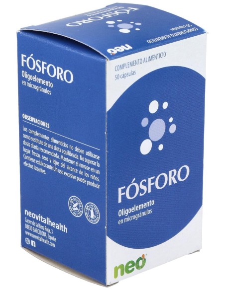 Fosforo Microgranulos Neo 50Cap.