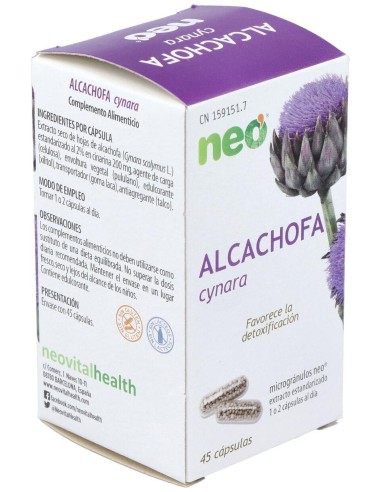 Alcachofa Microgranulos Neo 45Cap.