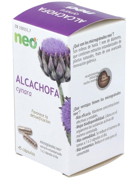 Alcachofa Microgranulos Neo 45Cap.