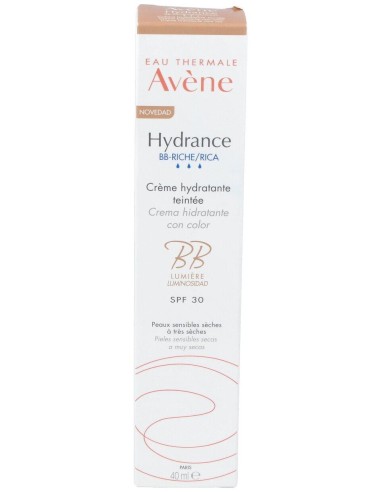 Avène Hydrance Bb Rica Crema Hidratante Spf30 40Ml