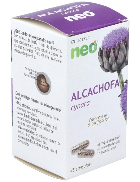 Alcachofa Microgranulos Neo 45Cap.