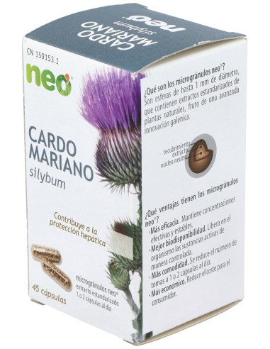 Cardo Mariano Microgranulos Neo 45Cap.