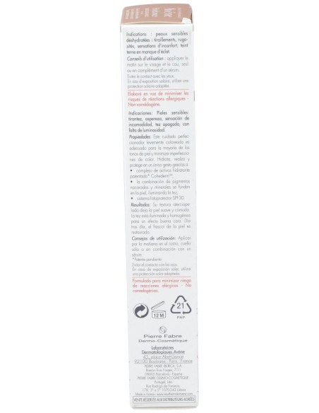 Avène Hydrance Bb Rica Crema Hidratante Spf30 40Ml