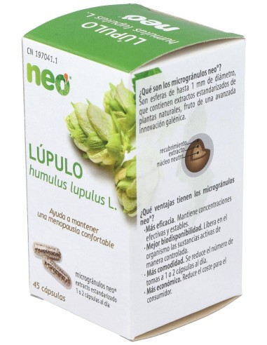 Lupulo Microgranulos Neo 45Cap.