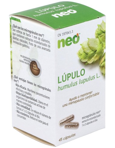 Lupulo Microgranulos Neo 45Cap.