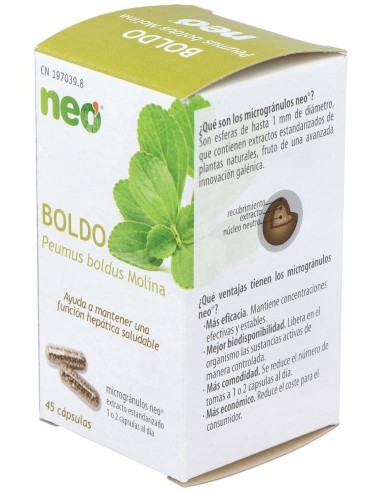 Boldo Microgranulos Neo 45Cap.