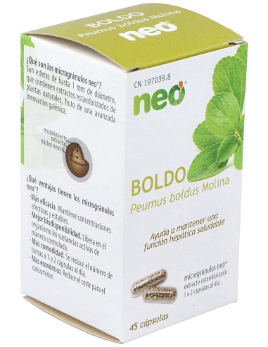 Boldo Microgranulos Neo 45Cap.