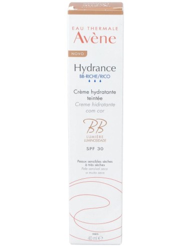 Avène Hydrance Bb Rica Crema Hidratante Spf30 40Ml