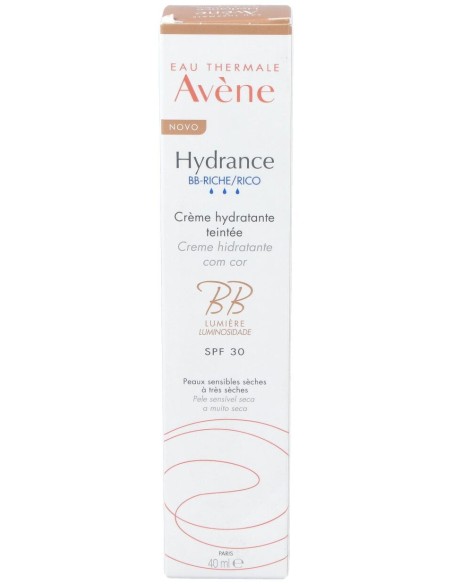 Avène Hydrance Bb Rica Crema Hidratante Spf30 40Ml