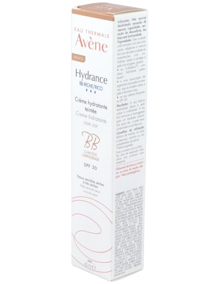Avène Hydrance Bb Rica Crema Hidratante Spf30 40Ml