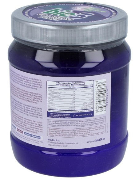 Bie3 Colágeno Forte Formato Bote, 360 G