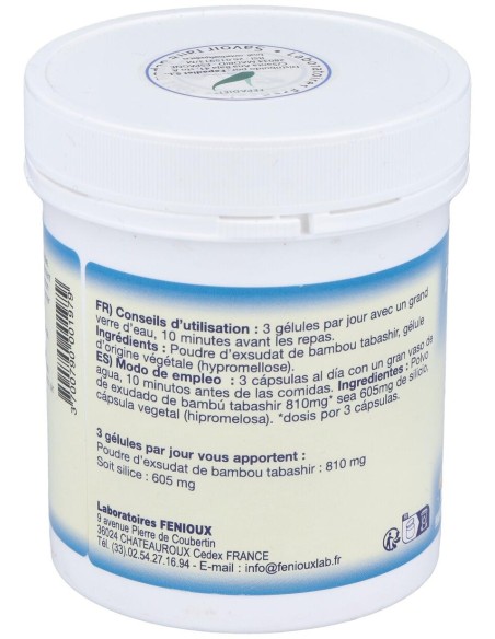 Fenioux Bambu Tabashir 270Mg 200Caps