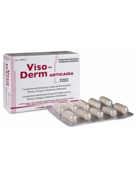 Viso-Derm Anticaída, 30 Cápsulas