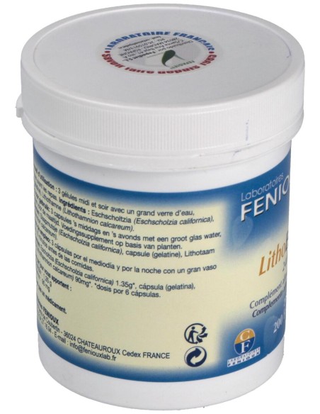 Fenioux Litho Escholtzia 240Mg 200Caps