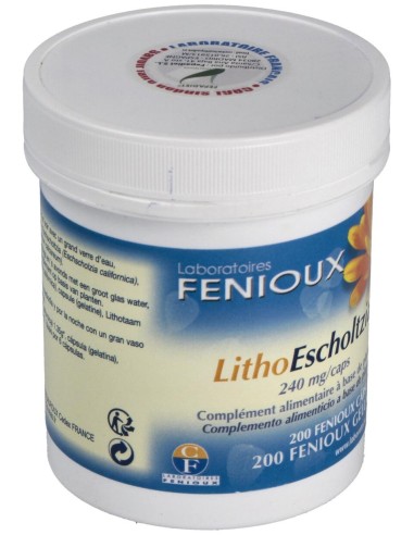 Fenioux Litho Escholtzia 240Mg 200Caps