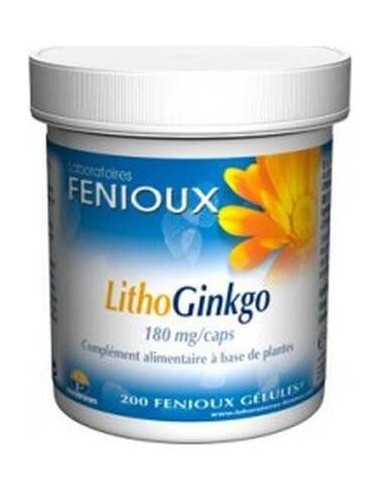 Fenioux Litho Ginko 180Mg 200Caps