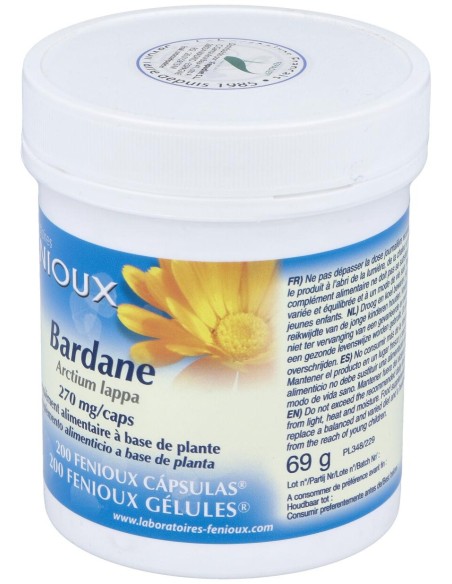 Fenioux Bardana 270Mg 200Caps