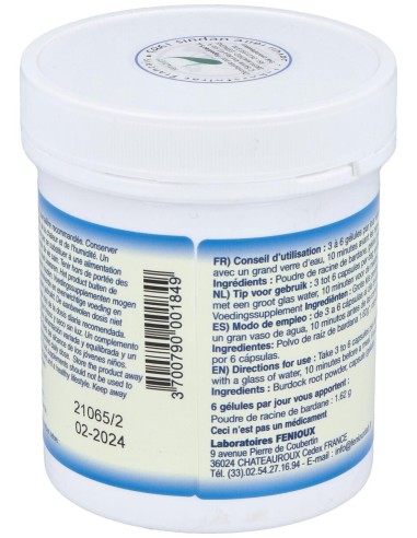 Fenioux Bardana 270Mg 200Caps
