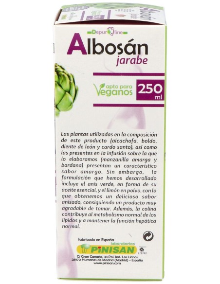 Pinisan Albosan Jarabe 250Ml