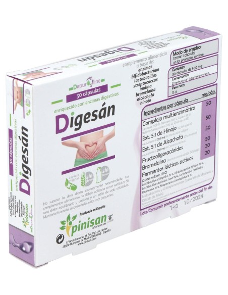 Pinisan Digesan 30Cáps