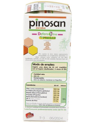 Pinisan Pinosan Jarabe 250Ml