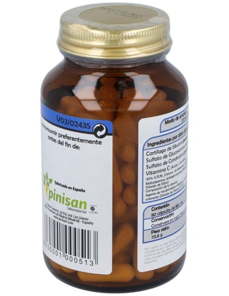 Cartilsamina (Cartilago De Tiburon) 80Cap.