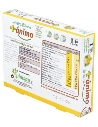 Pinisan Más Ánimo 30Cáps