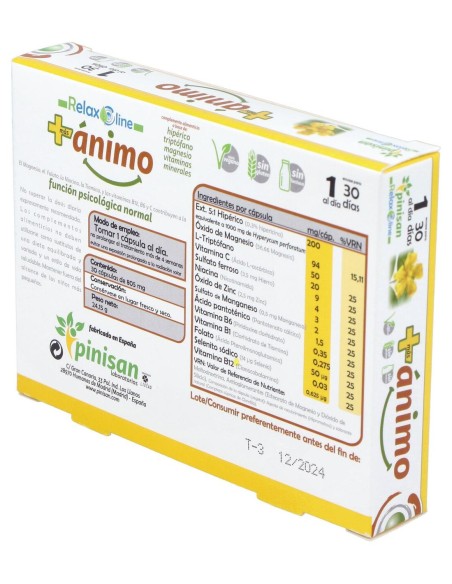 Pinisan Más Ánimo 30Cáps