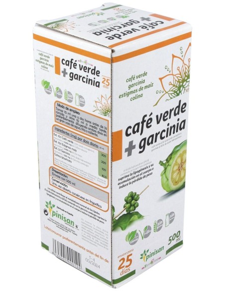 Pinisan Café Verde Con Garcinia 500Ml