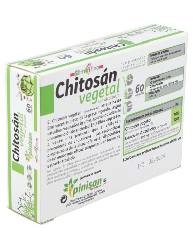 Siluplan Chitosan Vegetal 60Cap.