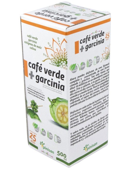 Pinisan Café Verde Con Garcinia 500Ml