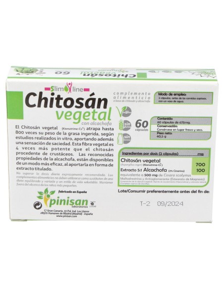 Siluplan Chitosan Vegetal 60Cap.