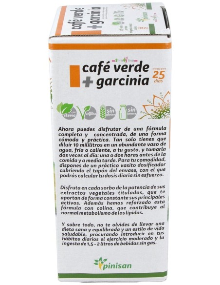 Pinisan Café Verde Con Garcinia 500Ml