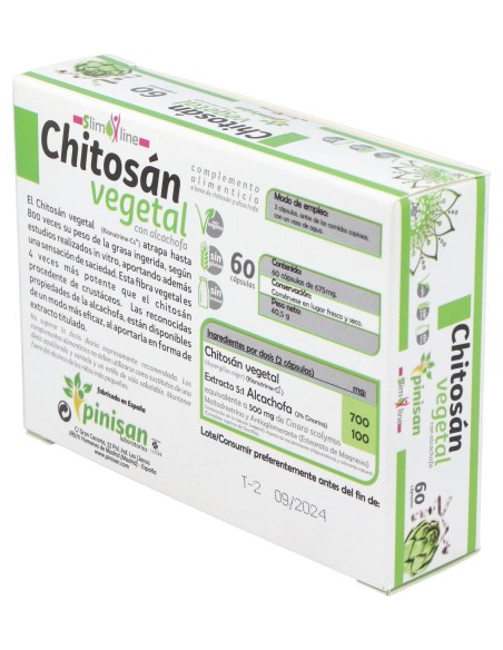 Siluplan Chitosan Vegetal 60Cap.