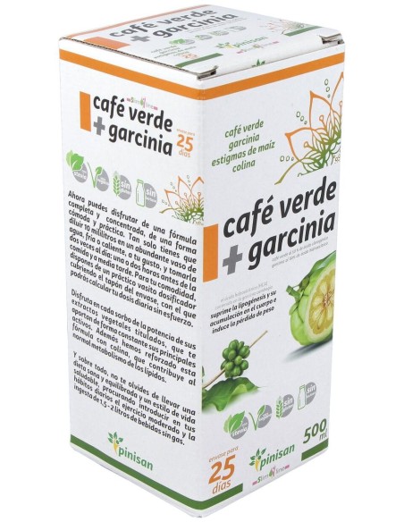 Pinisan Café Verde Con Garcinia 500Ml