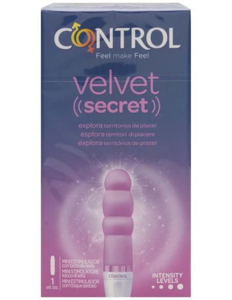 Control Velvet Secret Mini Estimulador, 1 Ud