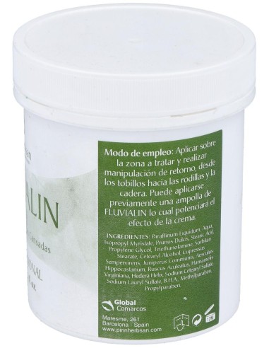 Fluvialin Crema Piernas 250Gr. Formato Profesional