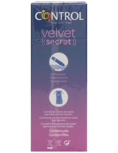 Control Velvet Secret Mini Estimulador, 1 Ud