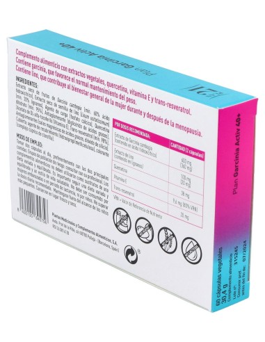 Plan Garcinia Activ 40+ 60Cap. Plan 21