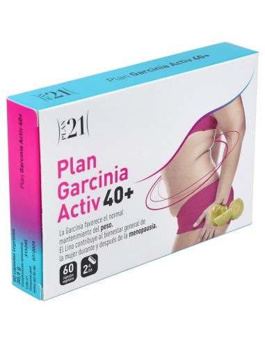 Plan Garcinia Activ 40+ 60Cap. Plan 21