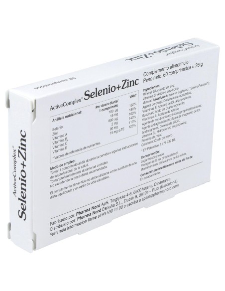 Activecomplex Selenio+Zinc 60Comp.