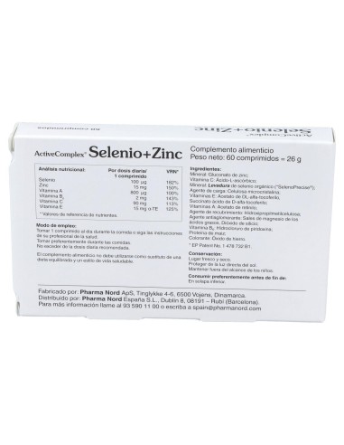 Activecomplex Selenio+Zinc 60Comp.