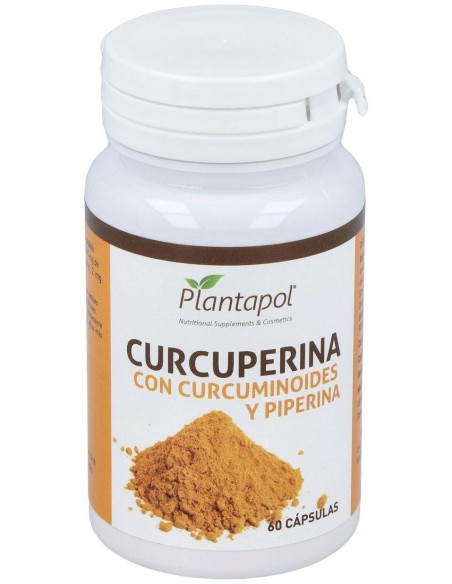 Plantapol Curcuperina Con Curcuminoides Y Piperina 60 Capsulas
