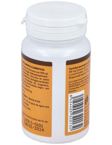 Plantapol Curcuperina Con Curcuminoides Y Piperina 60 Capsulas