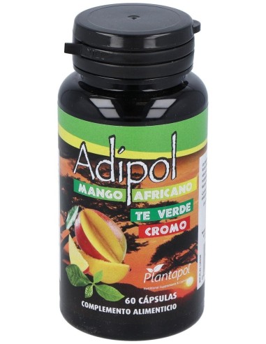 Plantapol Adipol Mango Africano_ Te Verde_ Cromo 60 Capsulas